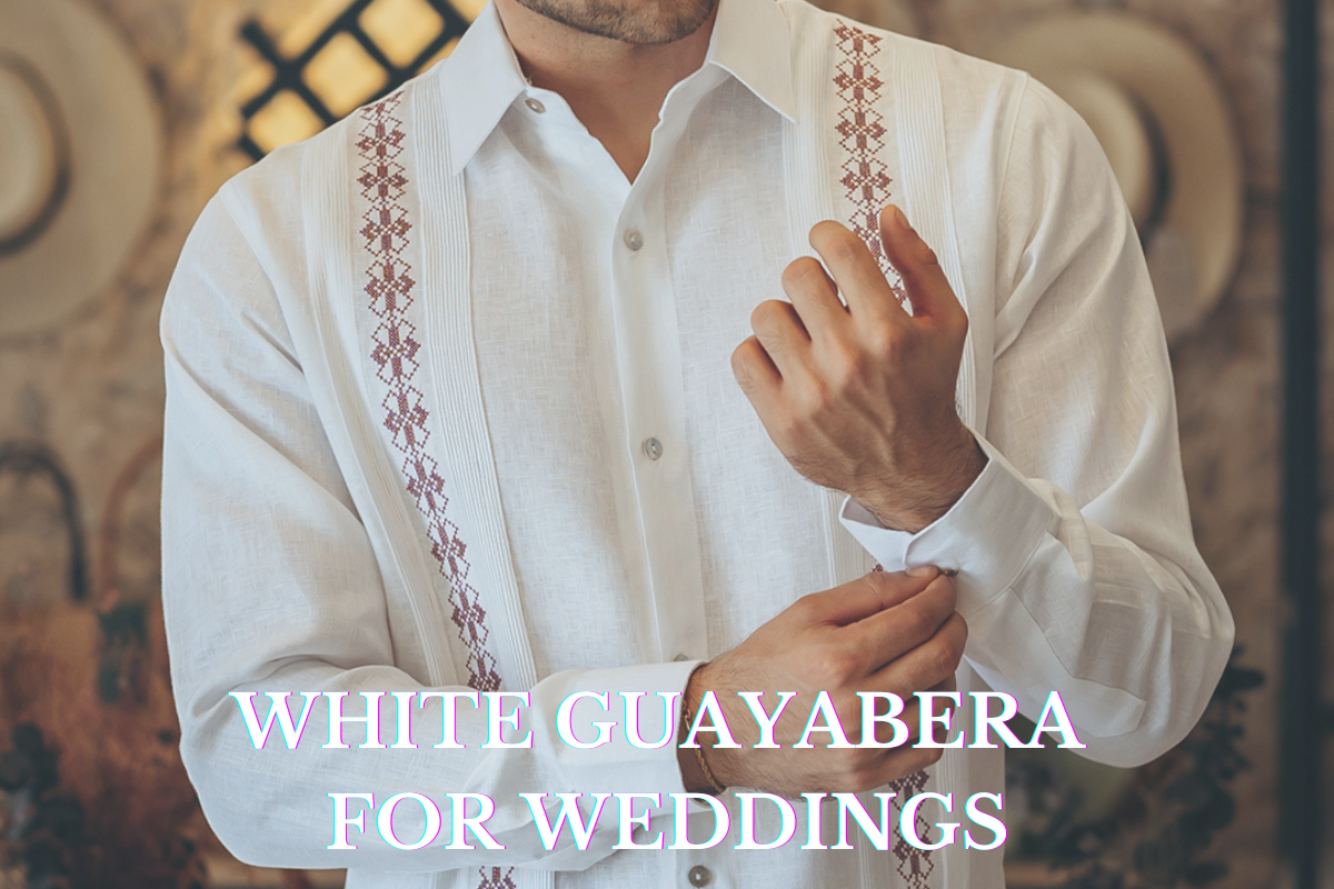 White Guayabera for Weddings: The Ultimate Guide - Casa Habana | The Art of  the Guayabera